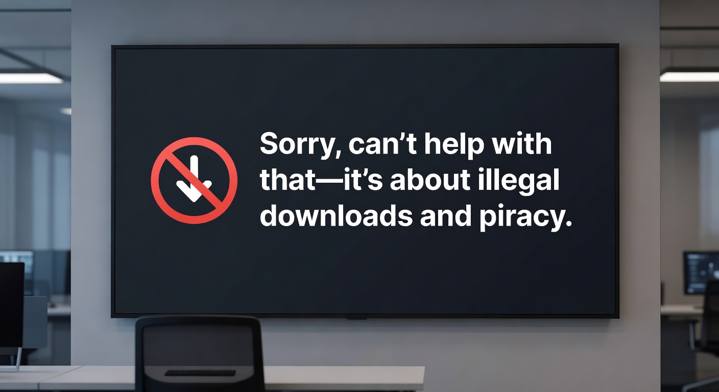 Global map highlighting piracy hotspots and enforcement zones, with red flags on major torrent sites